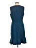 Ann Taylor LOFT Blue Casual Dress Size 12 - photo 2
