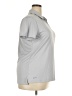 Nike 100% Recycled Polyester Silver Short Sleeve Polo Size XXL - photo 4