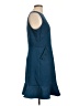 Ann Taylor LOFT Blue Casual Dress Size 12 - photo 4