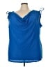 Avenue Blue Sleeveless Blouse Size 30 - 32 Plus - photo 1