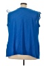 Avenue Blue Sleeveless Blouse Size 30 - 32 Plus - photo 2