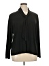 N Touch Black Long Sleeve Blouse Size 1X - photo 1