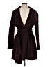 T Tahari Burgundy Coat Size L - photo 1