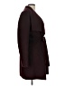 T Tahari Burgundy Coat Size L - photo 4