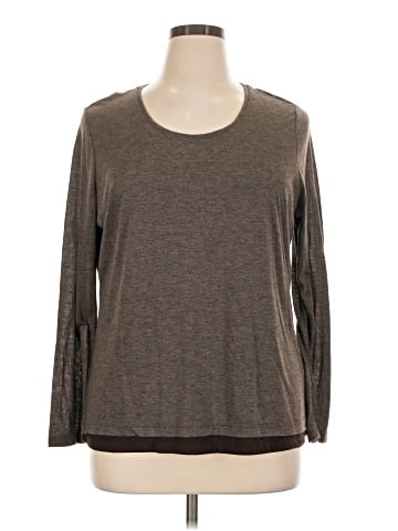 Coldwater Creek 3/4 Sleeve T-Shirt (view 1)