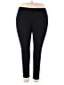 PREMISE Solid Black Active Pants Size 3X - photo 1