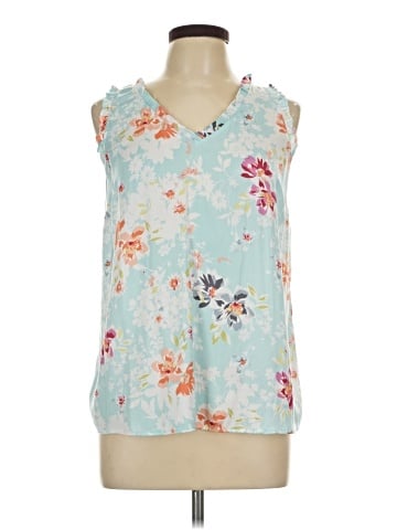 LC Lauren Conrad Sleeveless Blouse (view 1)