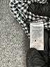 Double Zero Houndstooth Gray Shorts Size S - photo 4