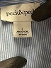 Peck & Peck Blue Long Sleeve Button-Down Shirt Size L - photo 8