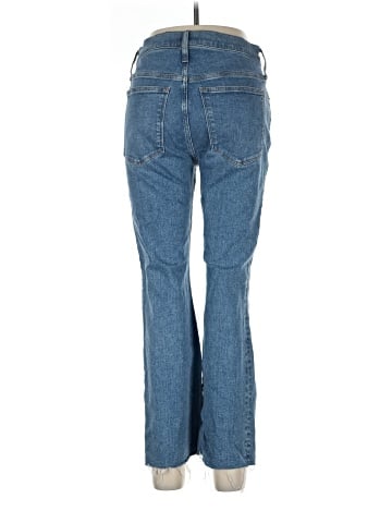 Madewell Kick Out Crop Jeans in Cherryville Wash: Raw-Hem Edition (view 2)