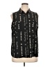 Apt. 9 100% Polyester Black Sleeveless Blouse Size XL - photo 1