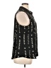 Apt. 9 100% Polyester Black Sleeveless Blouse Size XL - photo 4