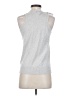 Minnie Rose Silver Sleeveless Top Size M - photo 2