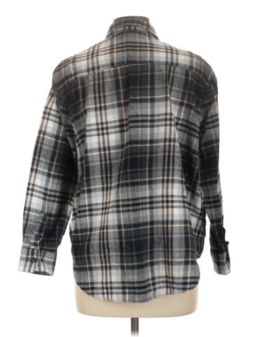 Madewell Flannel Sunday Shirt in Cronston Plaid (view 2)