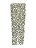 Tea Animal Print Ivory Casual Pants Size 8 - photo 2
