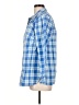 Talbots 100% Cotton Checkered-gingham Blue Long Sleeve Button-Down Shirt Size 12 (X) - photo 5