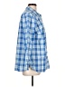 Talbots 100% Cotton Checkered-gingham Blue Long Sleeve Button-Down Shirt Size 12 (X) - photo 4