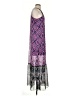 Express 100% Polyester Paisley Purple Casual Dress Size S - photo 4