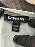 Express Solid Gray Casual Dress Size XXS - photo 7