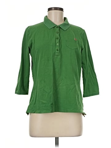 L.L.Bean 3/4 Sleeve Button-Down Shirt (view 1)