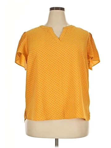 Hilary Radley Short Sleeve Blouse (view 1)