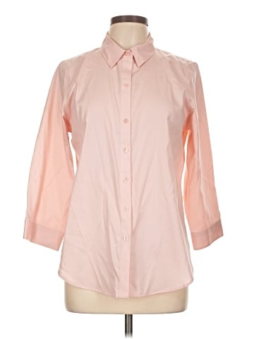 Coldwater Creek 3/4 Sleeve Button-Down Shirt (view 1)