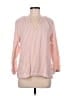 L.L.Bean Stripes Pink 3/4 Sleeve Blouse Size M - photo 1