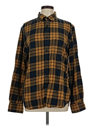 Uniqlo Long Sleeve Button-Down Shirt (view 1)