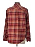 Weatherproof Plaid Orange Long Sleeve Button-Down Shirt Size L - photo 2