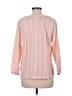 L.L.Bean Stripes Pink 3/4 Sleeve Blouse Size M - photo 2