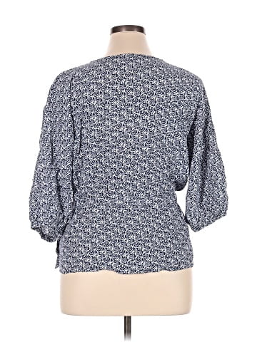 Talbots 3/4 Sleeve Blouse (view 2)