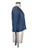 Eileen Fisher 100% Linen Blue Cardigan Size XS - photo 4