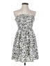 Unbranded 100% Polyester Animal Print White Cocktail Dress Size S - photo 1