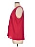 Jennifer Lopez Red Sleeveless Blouse Size L - photo 5
