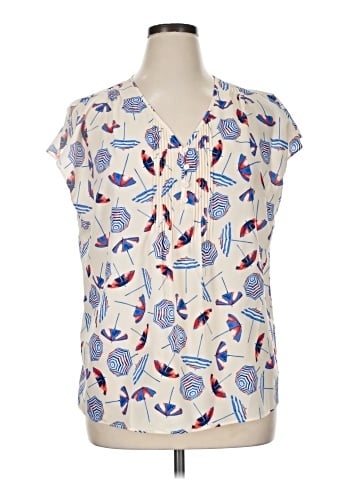 Talbots Short Sleeve Blouse (view 1)
