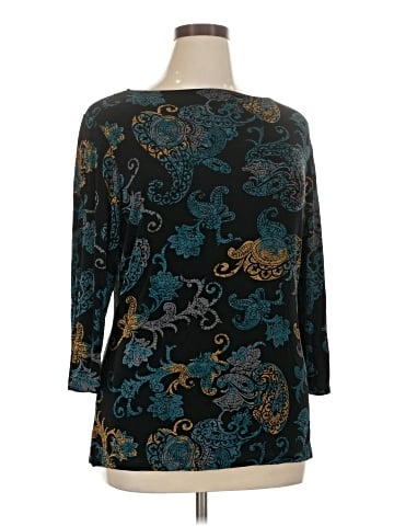 Coldwater Creek 3/4 Sleeve Top (view 1)