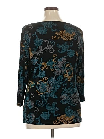 Coldwater Creek 3/4 Sleeve Top (view 2)