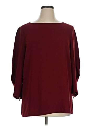 Lafayette 148 New York 3/4 Sleeve T-Shirt (view 1)