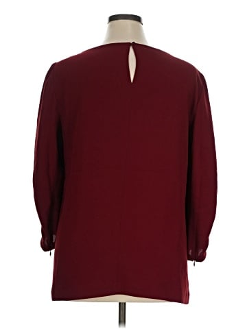 Lafayette 148 New York 3/4 Sleeve T-Shirt (view 2)