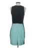 Veronica Beard Color Block Teal Casual Dress Size 2 - photo 2