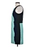 Veronica Beard Color Block Teal Casual Dress Size 2 - photo 5