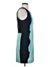 Veronica Beard Color Block Teal Casual Dress Size 2 - photo 4
