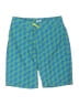Crewcuts Outlet Argyle Green Board Shorts Size 14 - photo 1