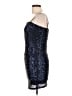 Katie J NYC 100% Polyester Blue Cocktail Dress Size L - photo 5