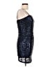 Katie J NYC 100% Polyester Blue Cocktail Dress Size L - photo 4