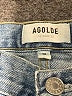 AGOLDE Graphic Blue Jeans Size 26 waist - photo 7