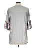 Celeste Color Block Gray 3/4 Sleeve T-Shirt Size L - photo 2