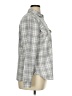Talbots Plaid Gray Long Sleeve Button-Down Shirt Size 16 - photo 4