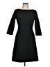 J.Crew Chevron-herringbone Black Cocktail Dress Size 6 - photo 1