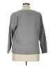 Karen Scott Houndstooth Gray Pullover Sweater Size XL - photo 2